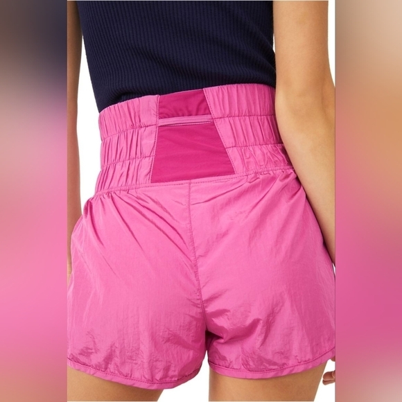 NEW Free People Way Home Short in Vivacious Magenta Size Large - Picture 5 of 10